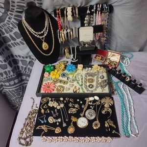 HOLD FOR KALINA721 Gold, Sterling, Signed Vintage Jewelry Lot